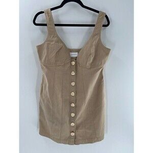 Women's Anthropologie Significant Other Button-Front Mini Dress Size 10